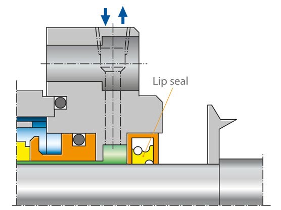 Contact-type shaft seal