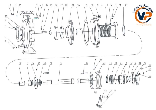 Hot Water pump vleta 65-200